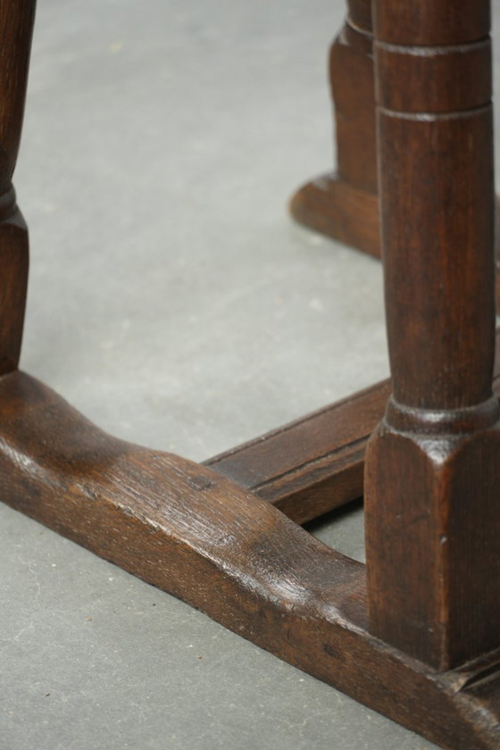 Image 1 of Taburete especial antiguo de roble holandés