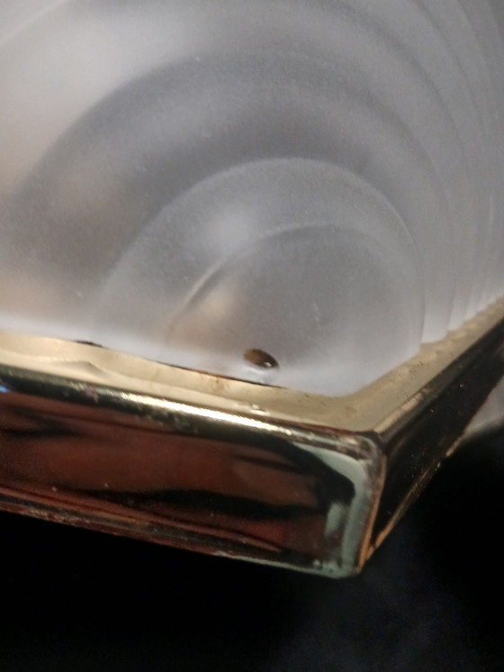 Image 1 of Due applique da parete in vetro Art Déco