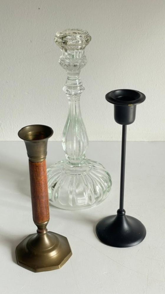 Trio di Portacandele Chic VINTAGE – Vetro (photo 12 of 29)