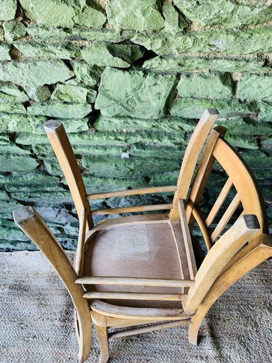 Image 1 of Set van 3 bistrostoelen