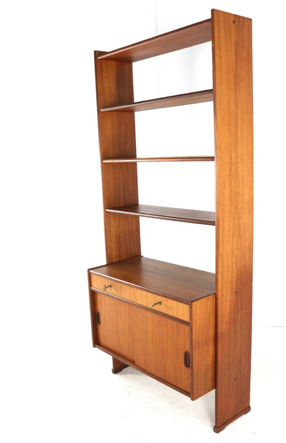 Libreria vintage divisoria per ambienti in teak, stile metà secolo – Librerie, Wood (photo 11 of 17)