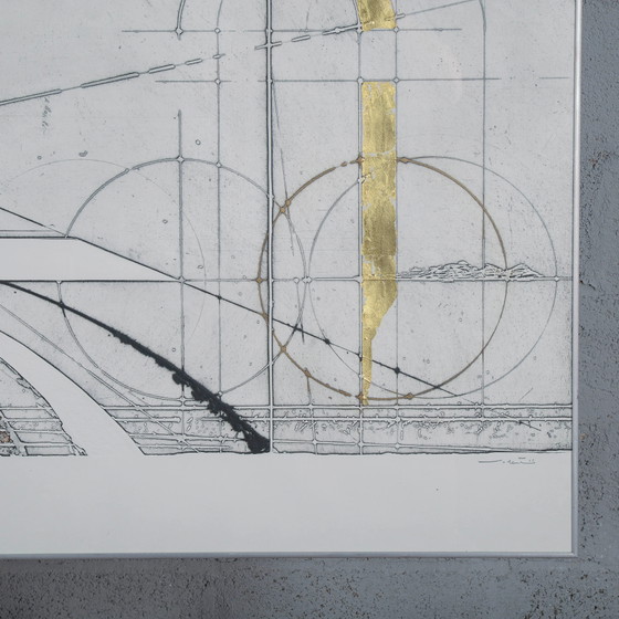 Obra de arte en la técnica de Walter Valentini – Pinturas y dibujos, Metal (photo 11 of 12)