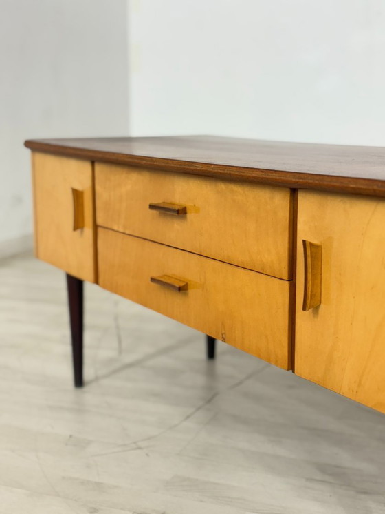 Image 1 of Très belle commode vintage à miroir / commode / meuble d'entrée / commode de chambre