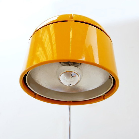 Image 1 of Lampada da parete gialla in stile Space Age di Arnold Berges per Staff – Germania, anni '70