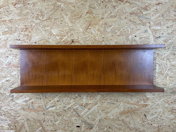 Image 1 of 60s 70s Teak wandplank Teak wandplank Deens design Denemarken