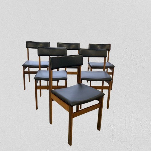 Image 1 of Designerstühle von Jos De Mey für Van Den Berghe-Pauvers