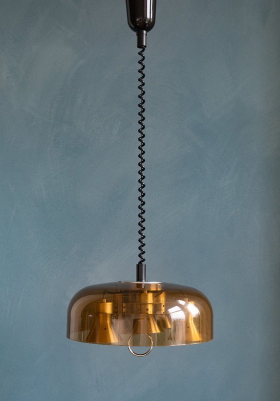 Image 1 of Herda Space Age Pendant Lamp with 6 Light Points