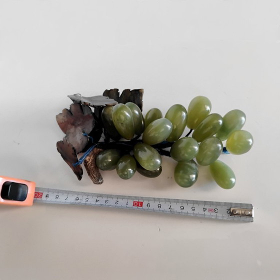 Image 1 of GRAPPOLO D'UVA DECORATIVO - ONICE / GIADA