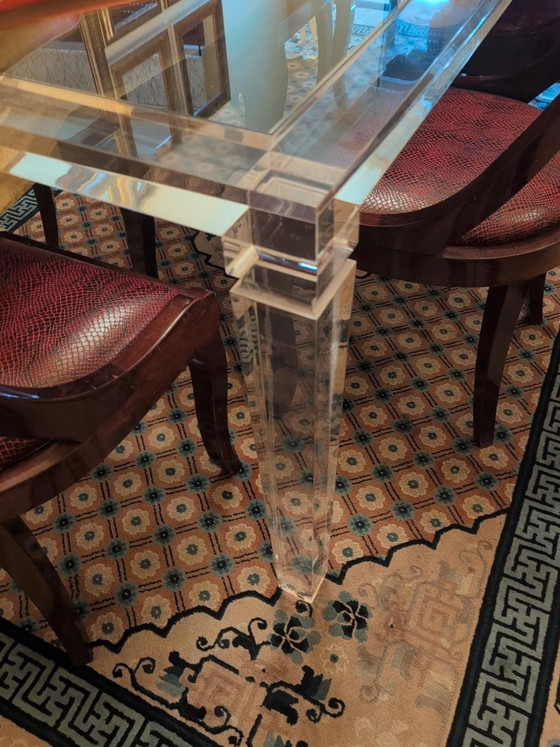 Table de Salle à Manger Fabianart – Tables de salle à manger, Plexiglass (photo 9 of 11)