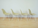 Sedia laterale Eames Herman Miller Sedie di design vintage anni '60