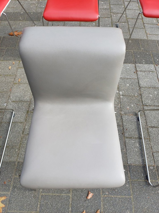 8x Bulo Tab Chair – Dining chairs, Wood, Leather (photo 6 of 17)
