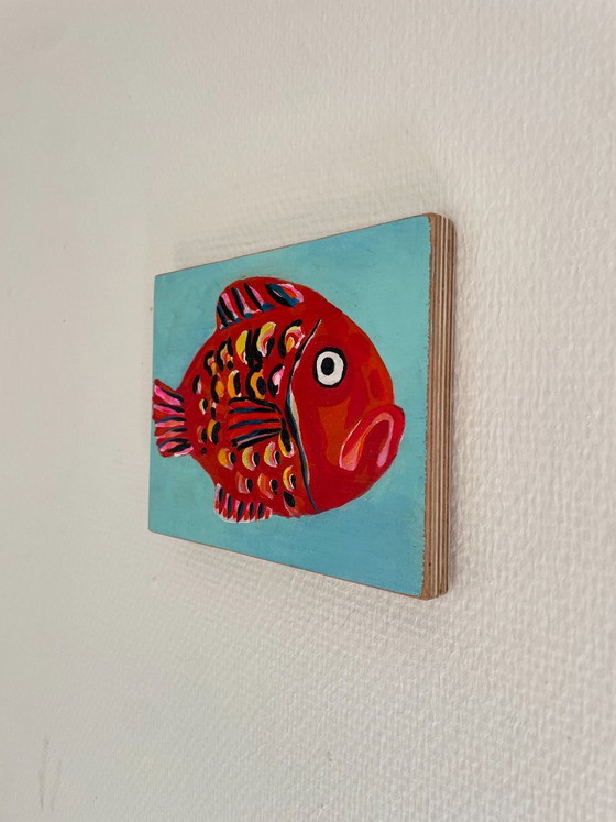 Painting of a fish on wood – Paintings & Drawings (photo 4 of 7)