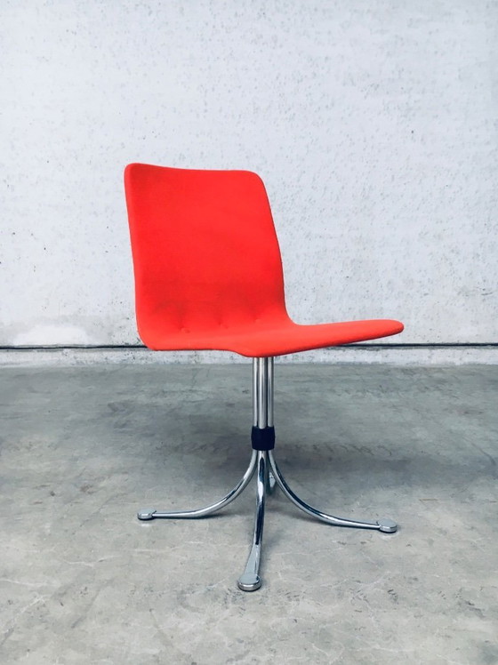 Image 1 of Brabantia Home Steel 3er-Set Esszimmerstühle, Niederlande, 1970er