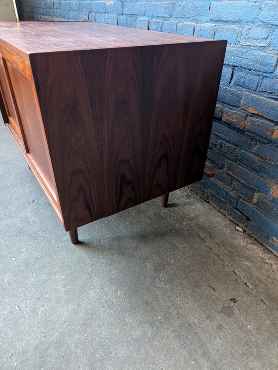 Image 1 of Vintage teak sideboard/ LP kast, Faarup Mobelfabrik- Denmark