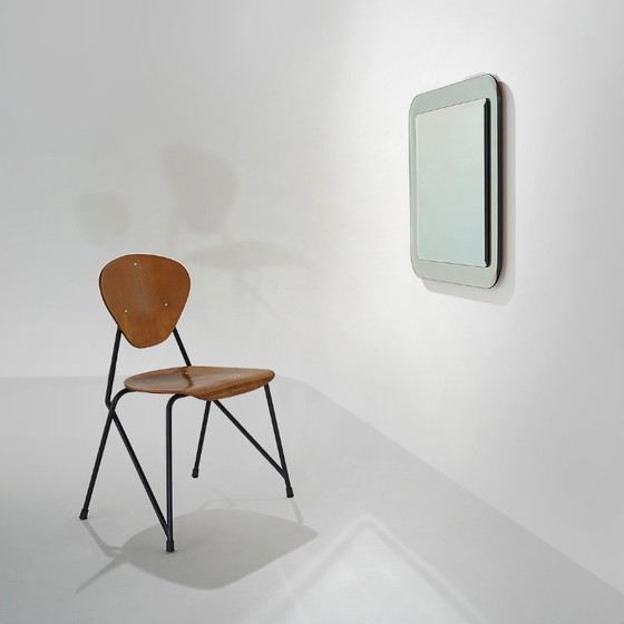Quadratischer Wandspiegel mit abgeschrägten Kanten, 1970er Jahre – Glass (photo 11 of 11)