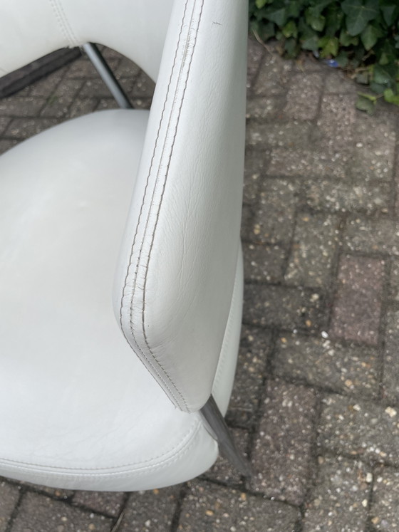 4 Gelderland eetkamerstoelen, Castelijn – Leather, Metal (photo 11 of 15)