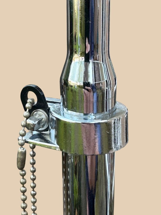 Image 1 of 🥁 Unique design side table | CYMBAL STAND TABLE | 90s