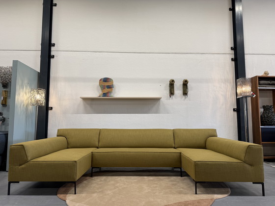 Image 1 of Design on Stock Bloq Corner Sofa U-Sofa Senna fabric 354