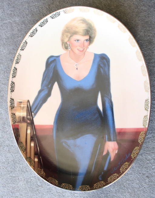 Assiette de collection "A Very Special Princess" de Bill Chambers - The Bradford Exchange