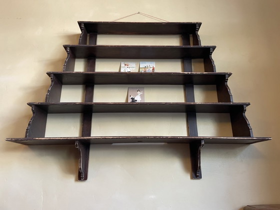 Image 1 of Grand support suspendu Support de cuisine Support de collection Support mural Antiquité française