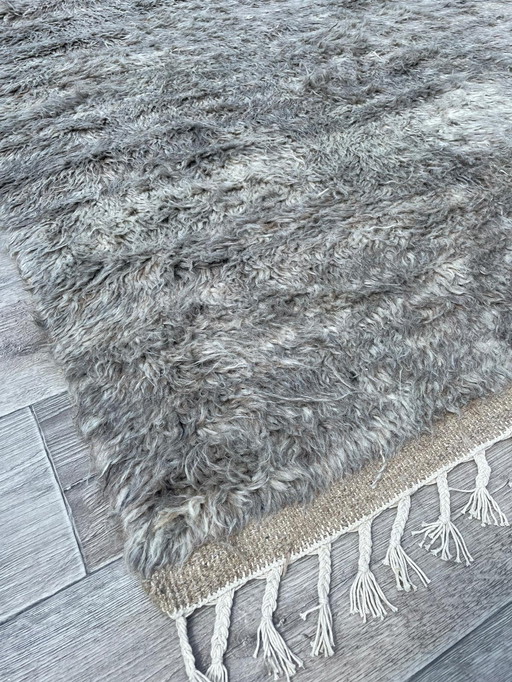 Brinker Carpets Afghano Grey Rug - 170x230cm
