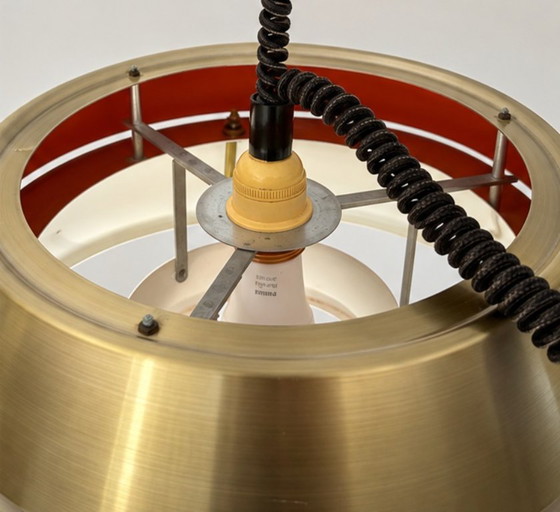 Suspension vintage mid-century Lakro Amstelveen – Metal (photo 3 of 13)