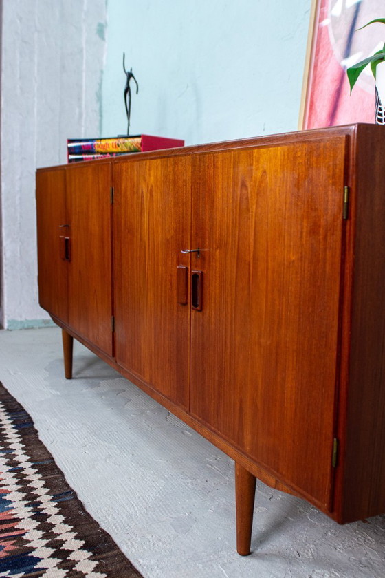 Image 1 of Vintage teakhouten dressoir ladekast Borge Mogensen Soborg