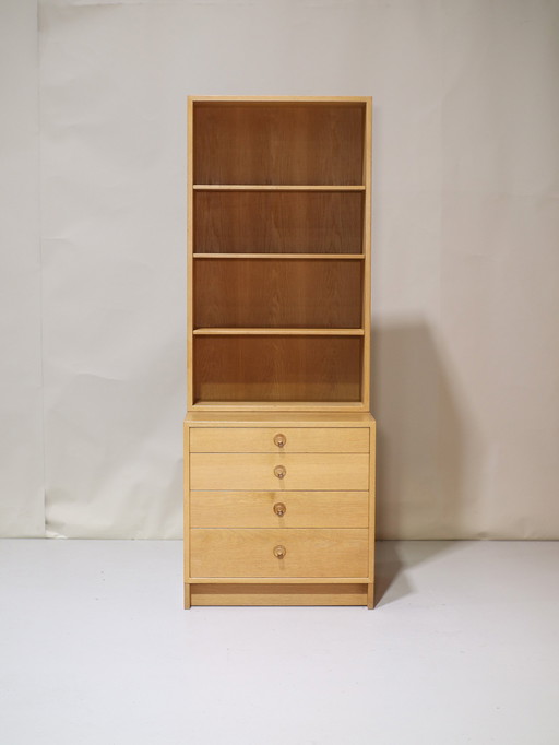 Børge Mogensen bibliothèque commode chêne danois vintage