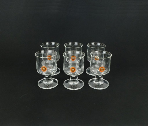 6 COPAS DE LICOR copas de jerez 'rumba' copa thomas alemania años 70 y 80