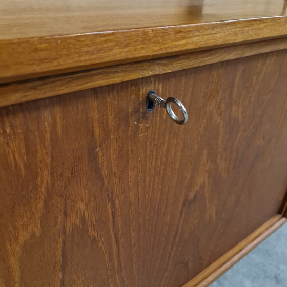 Poul Cadovius Royal System XXL Modulaire Wankast Wandrek Mid Century – Metal, Wood (photo 10 of 15)