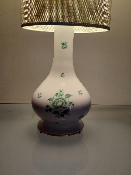Lampada da tavolo in porcellana Herend Ungheria