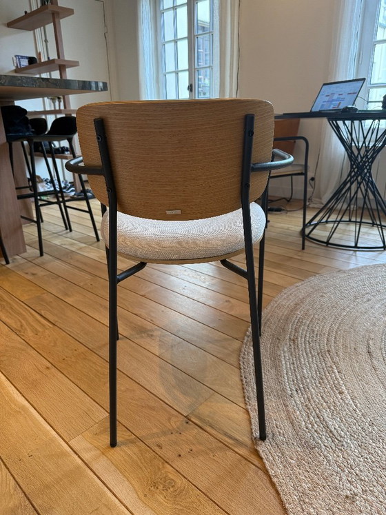 Kave Home Maureen eetkamerstoelen (2 stuks) – Metal, Textile (photo 3 of 10)