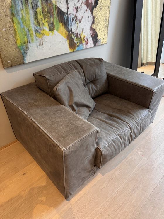 Image 1 of Asiento de amor de cuero de Piet Boon