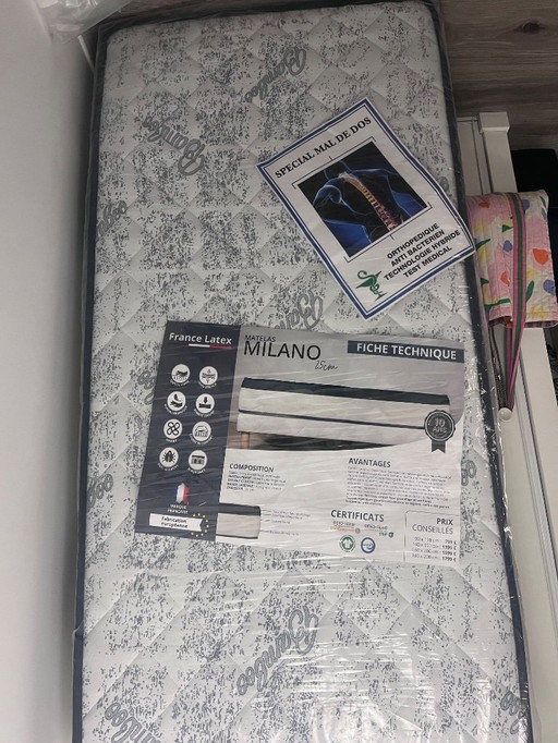 Nuovo materasso ortopedico 90x200