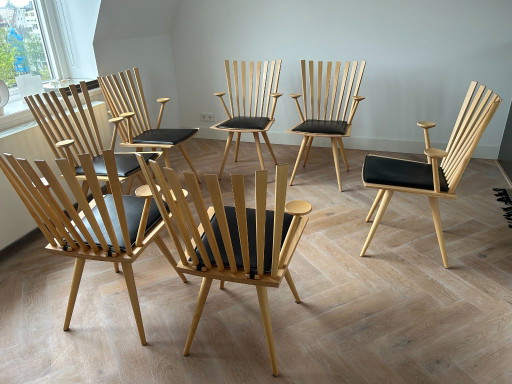 Fredericia Mikado Eetkamerstoelen – Set Van 6 – Foersom & Hiort-Lorenzen