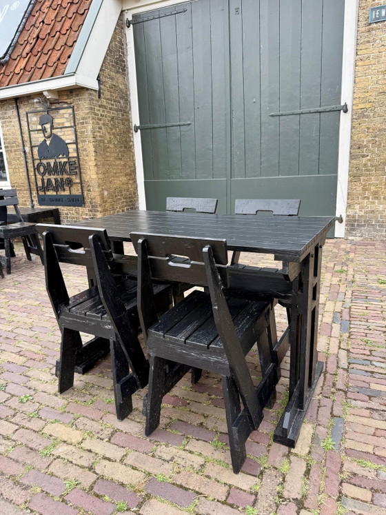 Sillas y mesas originales de Piet Hein Eek – Conjuntos de comedor, Wood (photo 5 of 6)