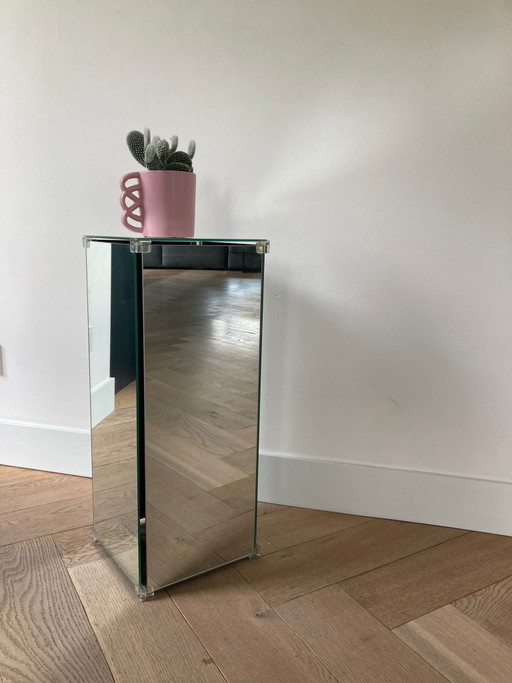 Miroir vintage à piédestal