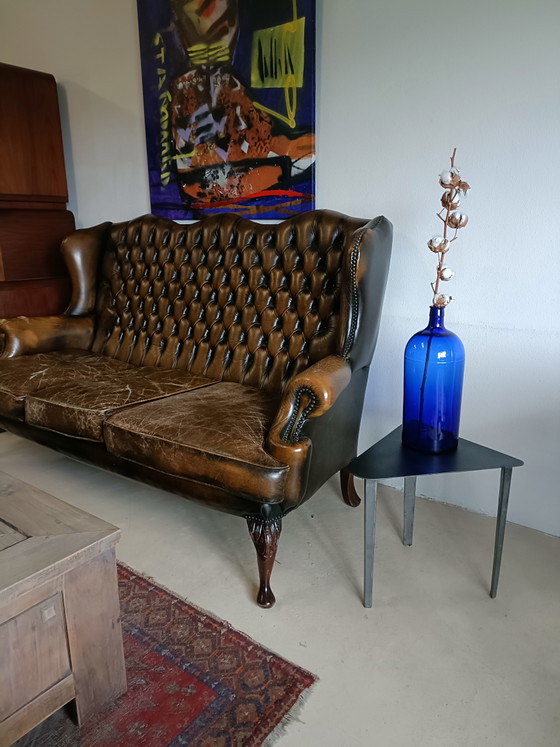 Image 1 of Triangular side table