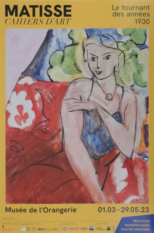 Henri Matisse: Die kokette Frau, Skizzenbücher, Originalplakat – posters, Paper