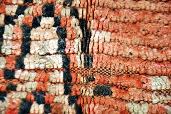 Image 1 of Abstract Red Moroccan Vintage Boujaad Rug – 290 x 166 cm