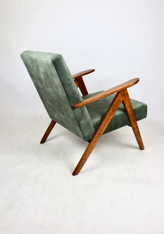 Image 1 of B-310 VAR-Sessel aus olivem Samt, 1975