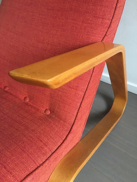 Grasshopper Lounge Chair by Eero Saarinen for Knoll International, 1950s, Kill International, Armchairs, Wood (photo 7 of 9)