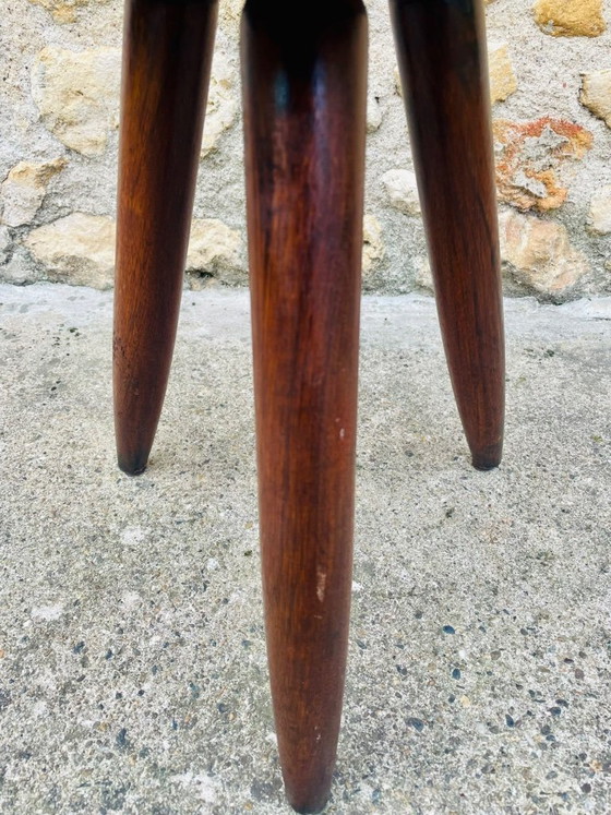 Sgabello Berger vintage, alto, in frassino, di Charlotte Perriand, anni '50 – Sgabelli, Legno (photo 16 of 32)