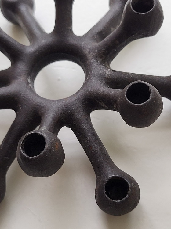 Mid-Century Jens H. Quistgaard 'Spider' Kandelaar – Gietijzer – Dansk Design – Jens Quistgaard (photo 4 of 5)