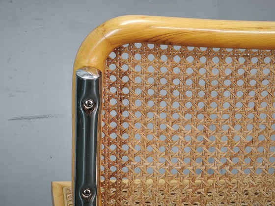 Italian Cesca B32 Style Cane And Chrome Cantilever Chair, 1970s – Dining chairs (photo 10 of 12)