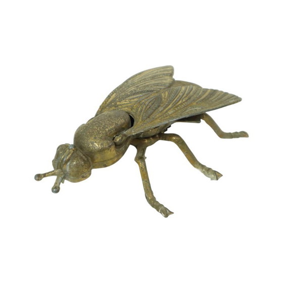 Image 1 of Statua posacenere in rame Fly