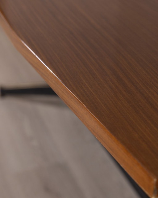 Vintage wooden table from the 1960s designed by Carlo Ratti for Lissoni
