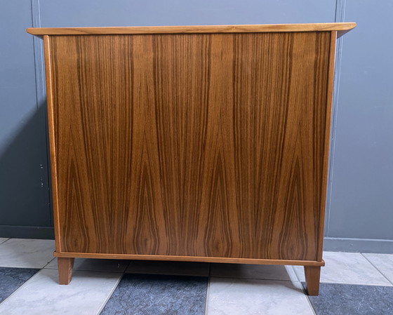 Image 1 of Teak Hallway Cabinet 2 Doors 2 Drawers 1980S