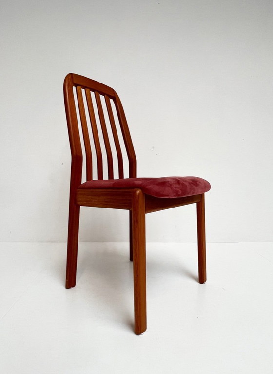 Image 1 of Set di 6 sedie danesi in legno di Dyrlund, anni '60