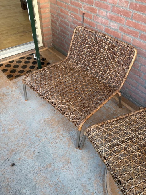 Marcel Wanders Gwapa Lounge Chairs – fauteuils, Wicker (photo 2 of 5)